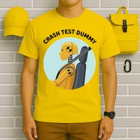 Funny I Do My Own Stunt Break Fix Repeat Crash Test Dummy T-Shirt