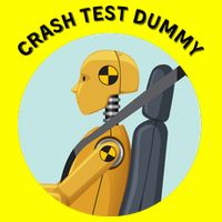 Funny I Do My Own Stunt Break Fix Repeat Crash Test Dummy Magnet