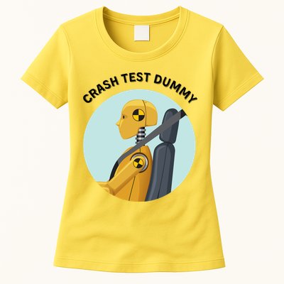 Funny I Do My Own Stunt Break Fix Repeat Crash Test Dummy Womens T-Shirt