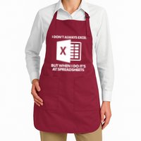 Funny I Don't Always Excel But When I Do It's At Spreadsheets Apron