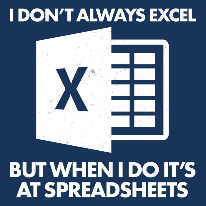 Funny I Don't Always Excel But When I Do It's At Spreadsheets Infant Baby Jersey Bodysuit
