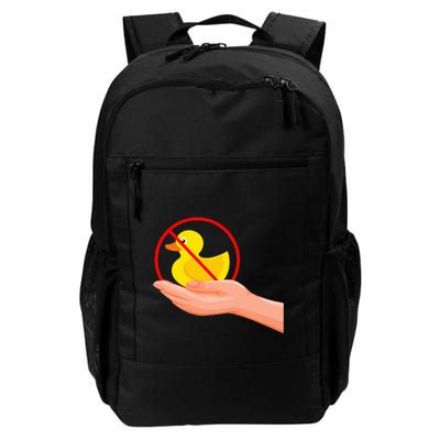 Funny I Dont Give A Duck No Ducks Given Sarcastic Daily Commute Backpack