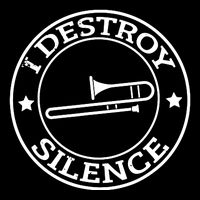 Funny I Destroy Silence Trombone Trumpet Player Trombonist Toddler Fine Jersey T-Shirt