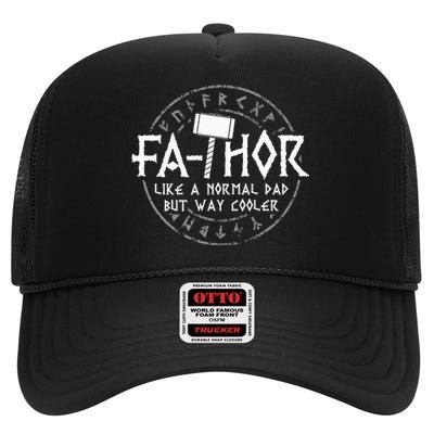 Fathor I Daddy Viking High Crown Mesh Back Trucker Hat