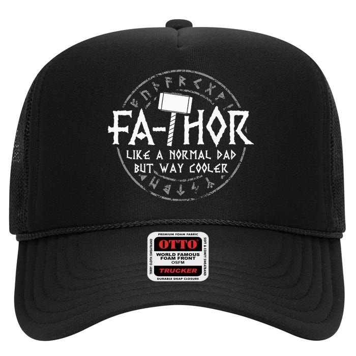 Fathor I Daddy Viking High Crown Mesh Back Trucker Hat