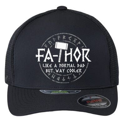 Fathor I Daddy Viking Flexfit Unipanel Trucker Cap