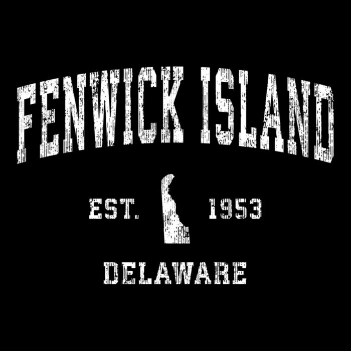 Fenwick Island Delaware De Vintage Athletic Sports Bucket Hat