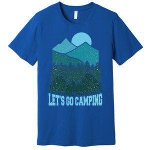 Funny Im Done Nursing Lets Go Camping Nurse Cute Gift Premium T-Shirt