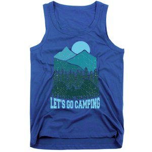 Funny Im Done Nursing Lets Go Camping Nurse Cute Gift Tank Top