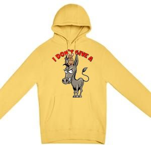 Funny I Don't Give A Rat's Ass Premium Pullover Hoodie