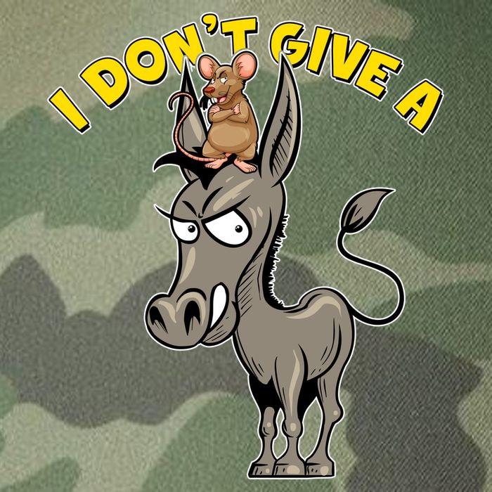 Funny I Don't Give A Rat's Ass Legacy Tie Dye Trucker Hat