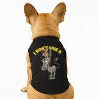 Funny I Don't Give A Rat's Ass Doggie Tank