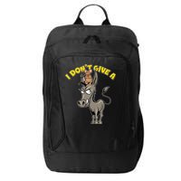 Funny I Don't Give A Rat's Ass City Backpack