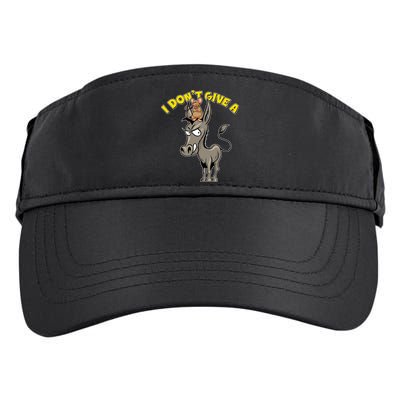 Funny I Don't Give A Rat's Ass Adult Drive Performance Visor