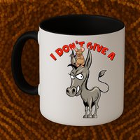 Funny I Don't Give A Rat's Ass Mug