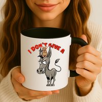 Funny I Don't Give A Rat's Ass Mug