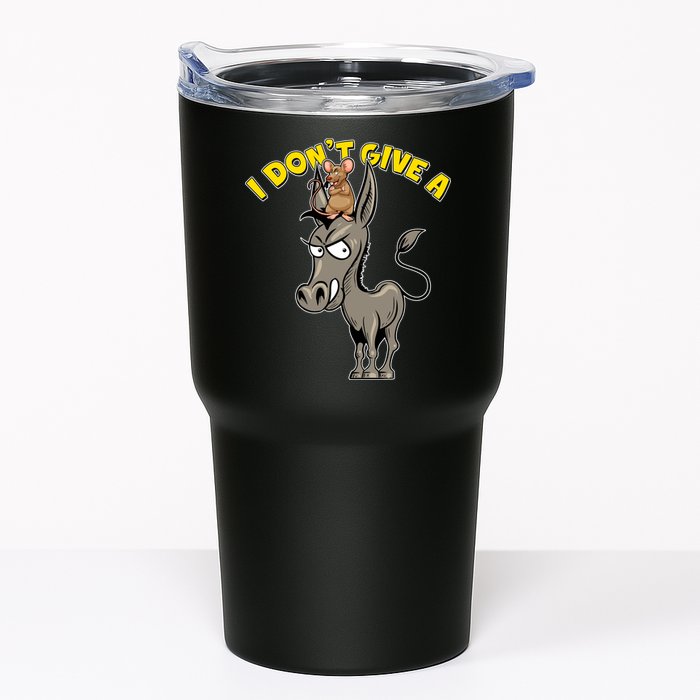 Funny I Don't Give A Rat's Ass Tumbler