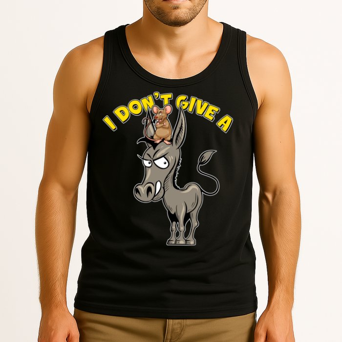 Funny I Don't Give A Rat's Ass Tank Top