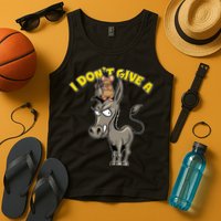 Funny I Don't Give A Rat's Ass Tank Top
