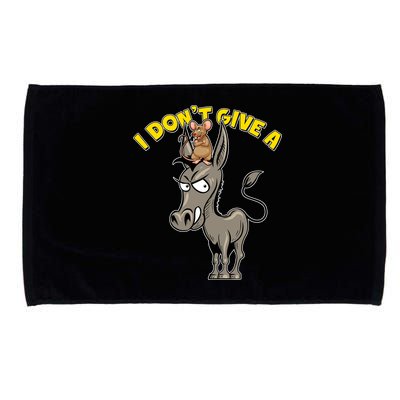 Funny I Don't Give A Rat's Ass Microfiber Hand Towel