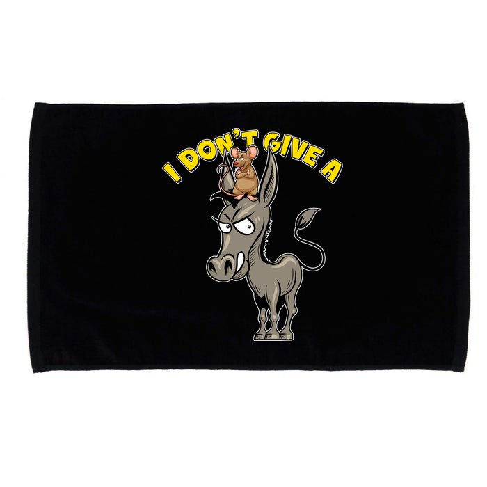 Funny I Don't Give A Rat's Ass Microfiber Hand Towel