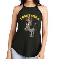 Funny I Don't Give A Rat's Ass Women's Perfect Tri Rocker Tank