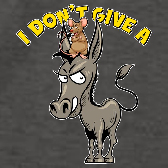 Funny I Don't Give A Rat's Ass Vector Backpack