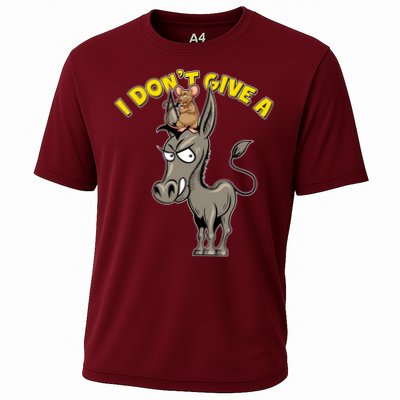 Funny I Don't Give A Rat's Ass Performance Shirt
