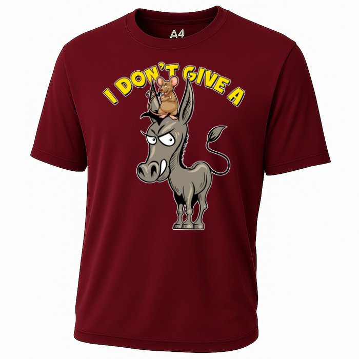 Funny I Don't Give A Rat's Ass Performance Shirt