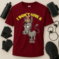 Funny I Don't Give A Rat's Ass Performance Shirt