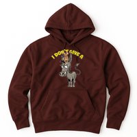 Funny I Don't Give A Rat's Ass Hoodie