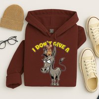 Funny I Don't Give A Rat's Ass Hoodie