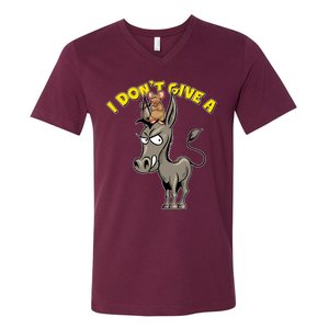 Funny I Don't Give A Rat's Ass V-Neck T-Shirt