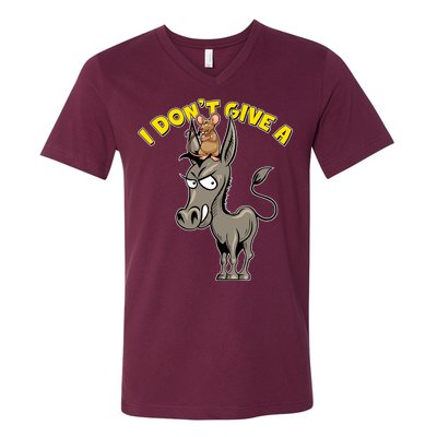 Funny I Don't Give A Rat's Ass V-Neck T-Shirt