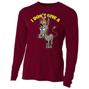 Funny I Don't Give A Rat's Ass Cooling Performance Long Sleeve Crew