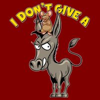 Funny I Don't Give A Rat's Ass Visor