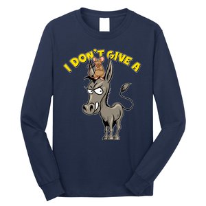 Funny I Don't Give A Rat's Ass Long Sleeve Shirt