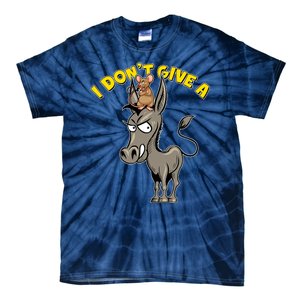 Funny I Don't Give A Rat's Ass Tie-Dye T-Shirt