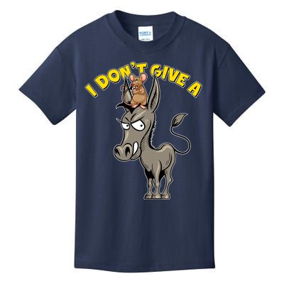 Funny I Don't Give A Rat's Ass Kids T-Shirt