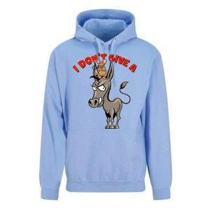 Funny I Don't Give A Rat's Ass Unisex Surf Hoodie