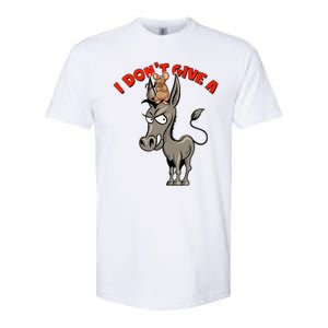 Funny I Don't Give A Rat's Ass Softstyle CVC T-Shirt