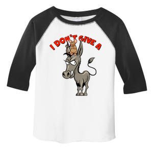 Funny I Don't Give A Rat's Ass Toddler Fine Jersey T-Shirt