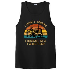 Funny I Don't Snore I Dream I'm A Tractor PosiCharge Competitor Tank