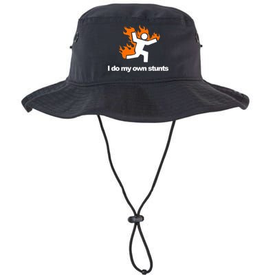 I do my own stunts funny figure on fire I do my own stunts Gift Bucket Hat