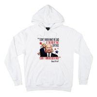 Funny I DonT Know What He Said Trump Biden Debate President Hoodie