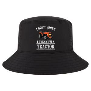 Funny I DonT Snore Tractor Farmer Gift For And Wo Cool Comfort Performance Bucket Hat