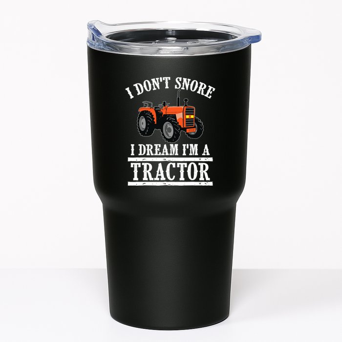 Funny I DonT Snore Tractor Farmer Gift For And Wo Tumbler