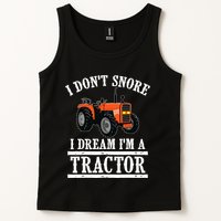 Funny I DonT Snore Tractor Farmer Gift For And Wo Tank Top