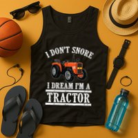 Funny I DonT Snore Tractor Farmer Gift For And Wo Tank Top