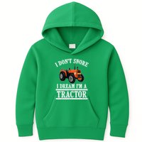 Funny I DonT Snore Tractor Farmer Gift For And Wo Kids Hoodie